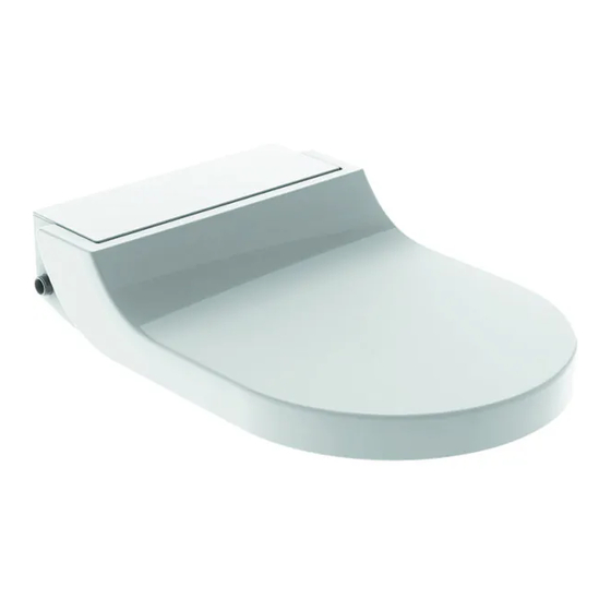 Geberit AQUACLEAN TUMA COMFORT 146270SI1 Manuals