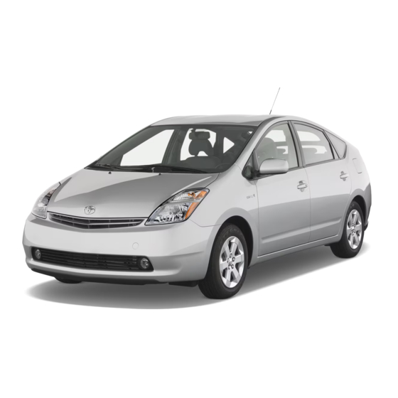 Toyota PRIUS 2008 Manual