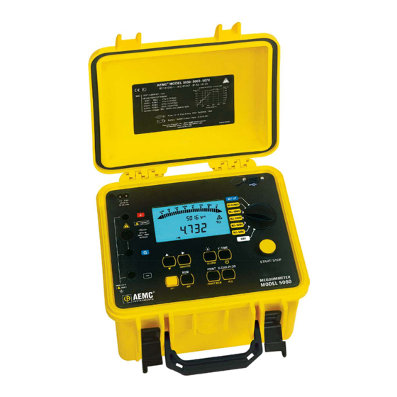 AEMC instruments 5050 User Manual