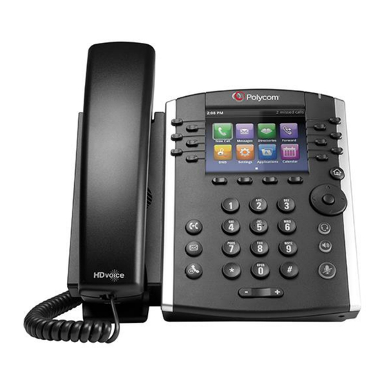 Polycom VVX 500 Using Manual