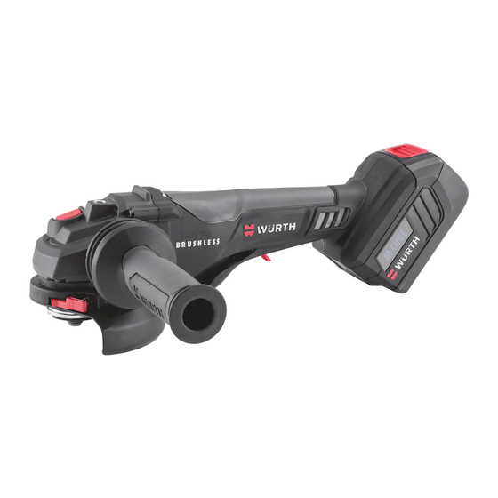 Würth AWS 18-115 P COMPACT Manuals