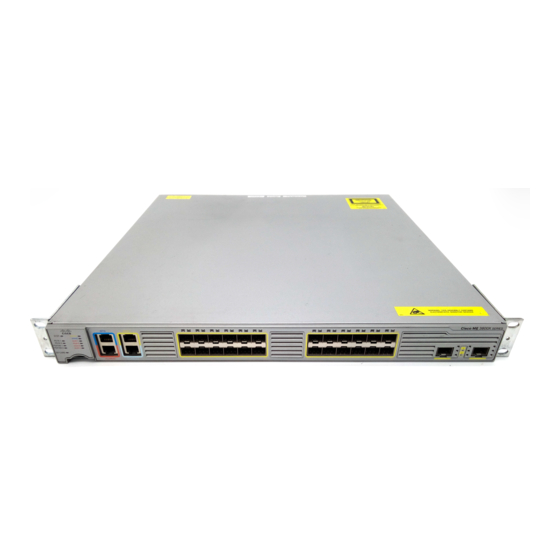Cisco ME 3800X Installation Manual