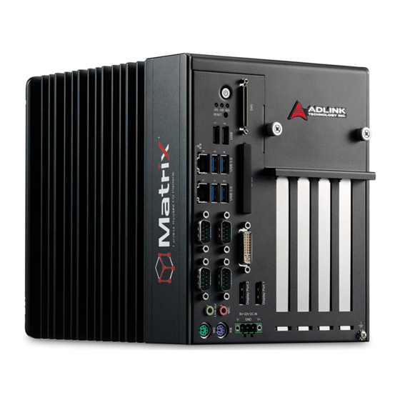 User Manuals: ADLINK Technology MXC-6300 Computer