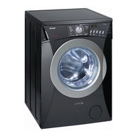 Gorenje WA 72145 BK Instructions For Use Manual