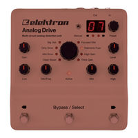 Elektron analog drive User Manual