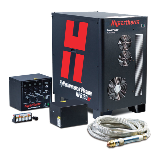 Hypertherm HyPerformance HPR130XD Manuals
