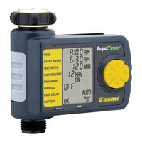 Melnor AquaTimer 3015 Operating Instructions