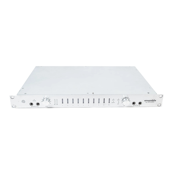 Apogee ensemble Supplementary Manual