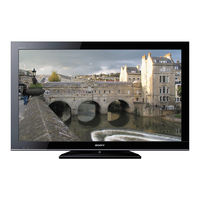 Sony Bravia KDL- 40BX451 Operating Instructions Manual
