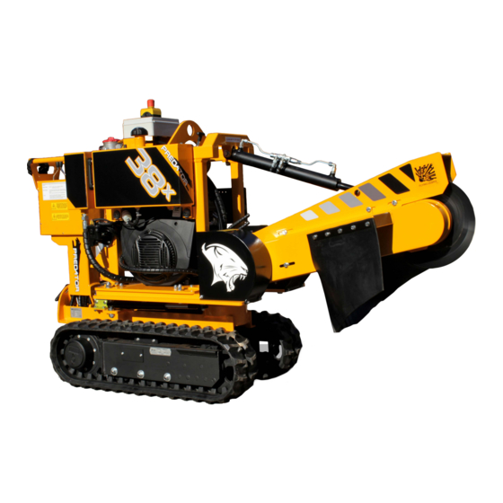 User Manuals: Predator P28X Stump Grinder