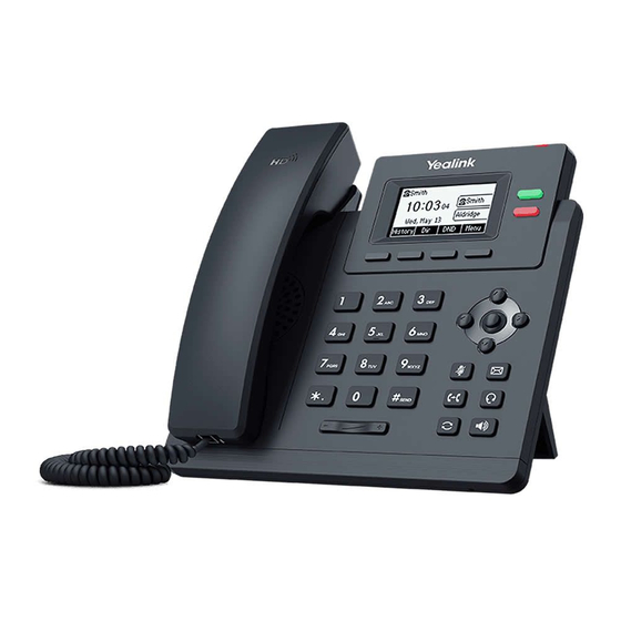 Yealink T3 Series Quick Installation Manual