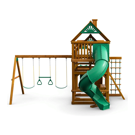 Gorilla Playsets Treasure Trove Treehouse Manual
