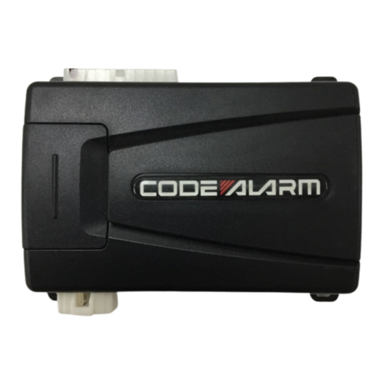 Code Alarm SRT 1600 Owner's Manual