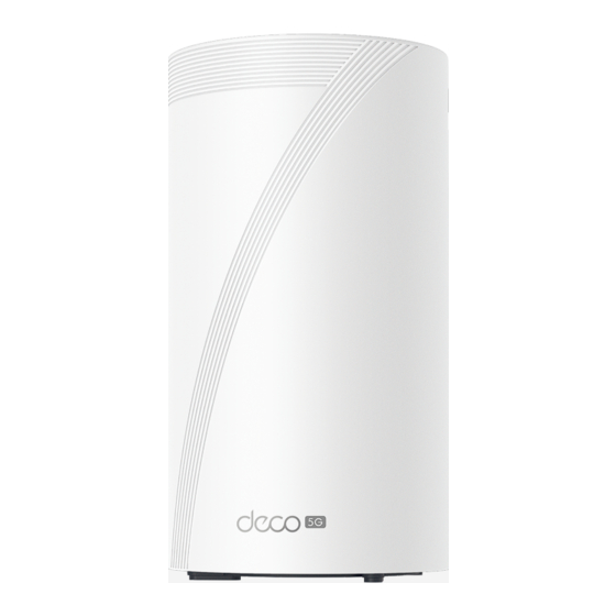 TP-Link Deco BE65-5G Manuals