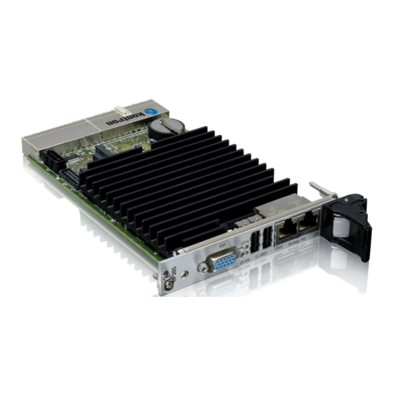 Kontron CP305 User Manual