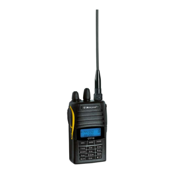 Midland CT 710 Instruction Manual
