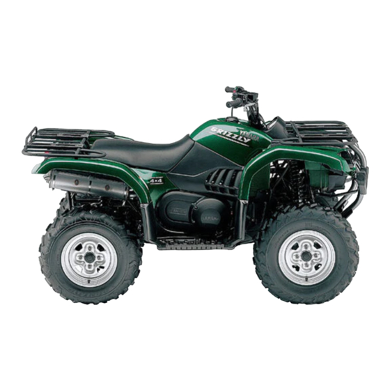 Yamaha GRIZZLY ULTRAMATIC YFM660FP Owner's Manual