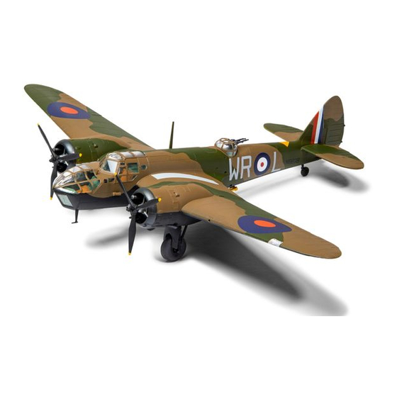 Eduard Blenheim Mk.IVF landing flaps Quick Start Manual