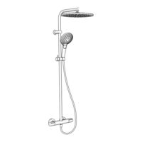 Blaufoss ROUND thermostatic shower set Installation Manual
