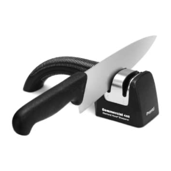 Chef's Choice Commercial Pronto Diamond Hone 465 Manual