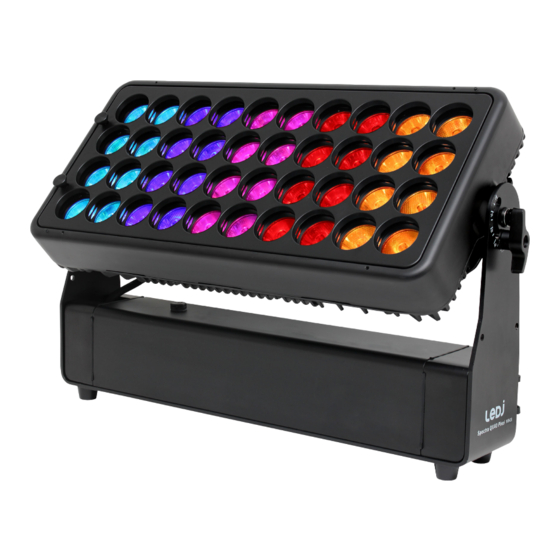 Ledj Spectra QX40 Pixel MKII Exterior Fixture Manuals
