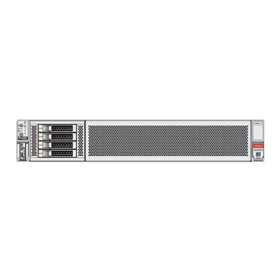Oracle Database Appliance X10 Series Owner's Manual