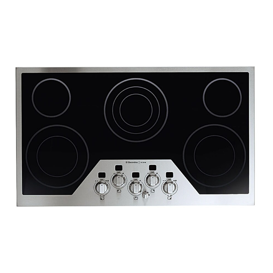 Electrolux E36EC65ESS - Icon 36"Drop-in Electric Cooktop Wiring Diagram