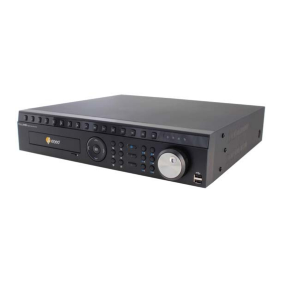 Eneo DMR-5008/500 Digital video recorder Manuals