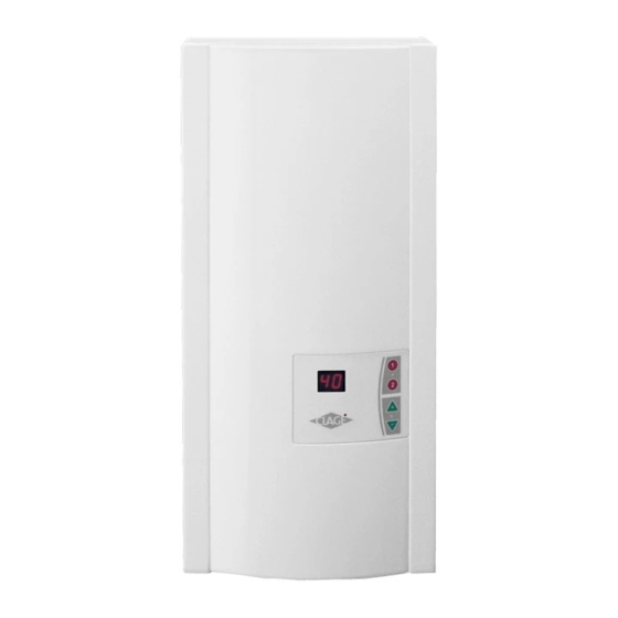 User Manuals: clage DX 18 Water Heater