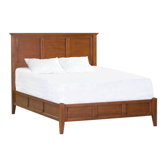 Whittier Wood Furniture 1349FSTe Assembly Instructions Manual