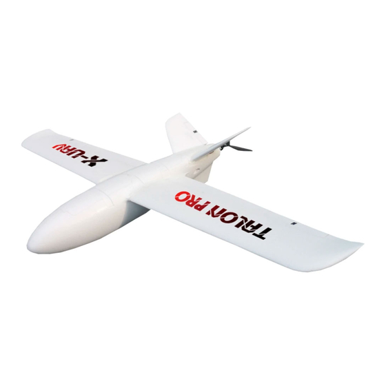 X-UAV Talon FPV Fixed Wing Drone Manuals