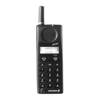 ERICSSON GH337 TELEPHONE USER MANUAL | ManualsLib