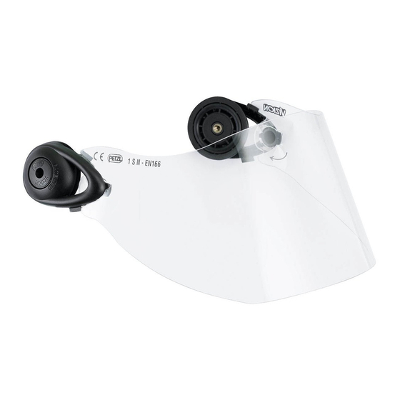 Petzl VIZION Quick Start Manual