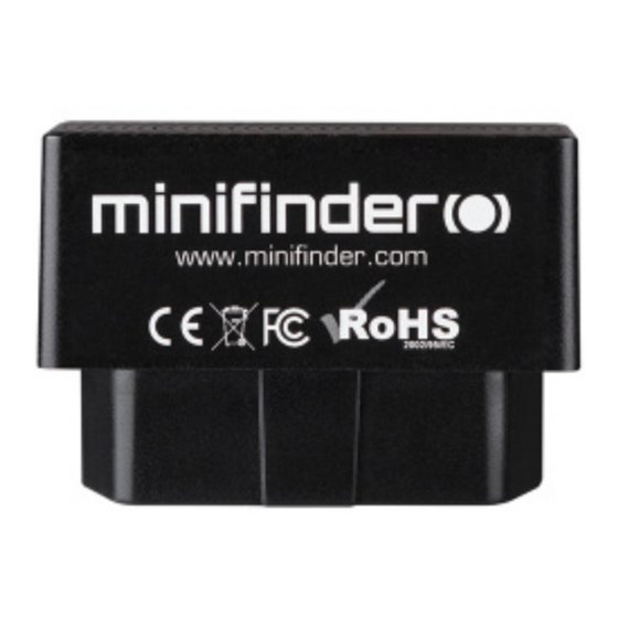 MiniFinder Zepto User Manual