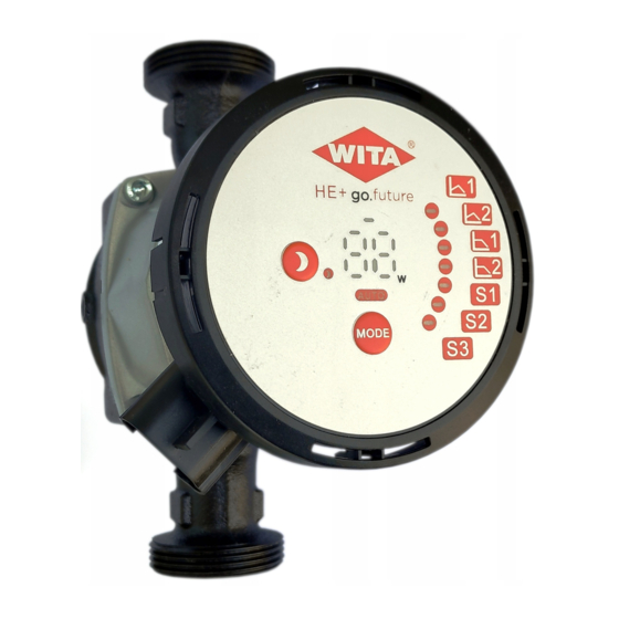 WITA HE + go.future 40 Series Installation And Operating Instructions Manual