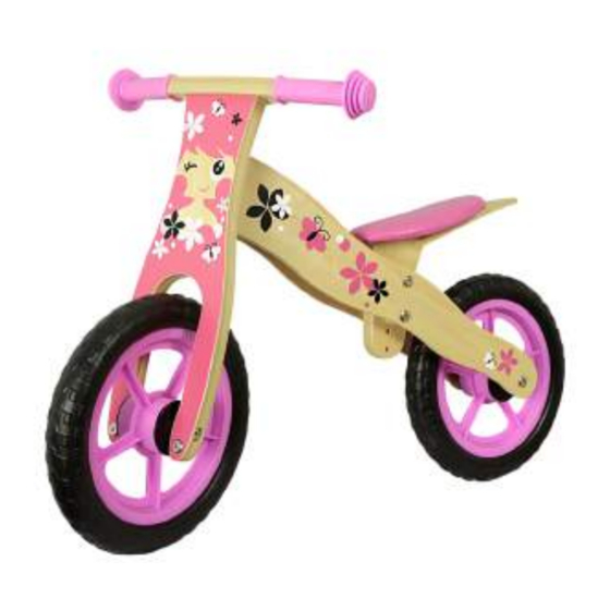 Bisshops BV BIS206 Wooden Walking Bike Manuals