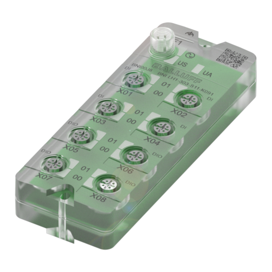 Balluff IO-Link BNI LH1-303-S11-K091 Installation Manual