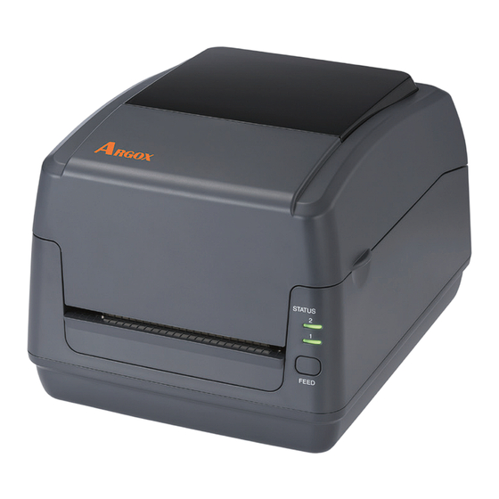 SATO Argox P4 Pro Series Quick Installation Manual