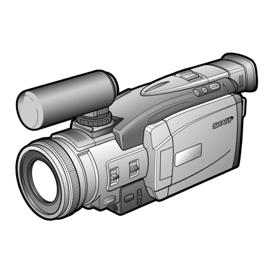 Sharp ViewCam Slim VL-AX1S Operation Manual