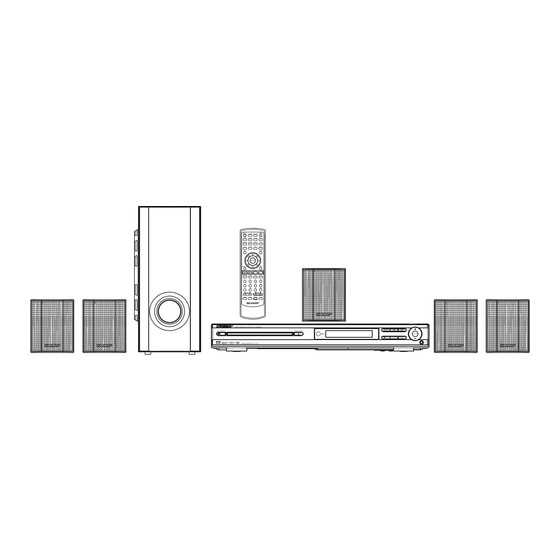 Sharp HT-CN410DVH Operation Manual