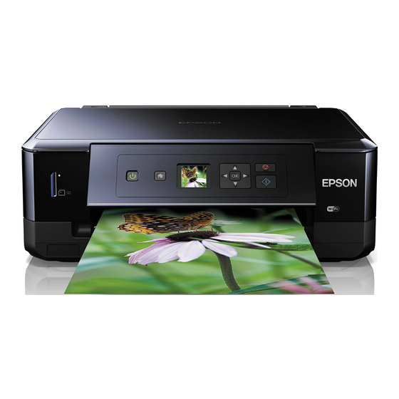 Epson Small-in-One XP-520 Quick Manual