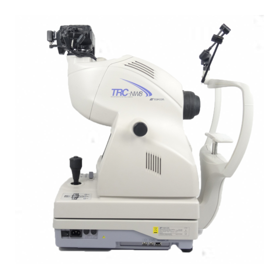 Topcon TRC-NW8 Instruction Manual