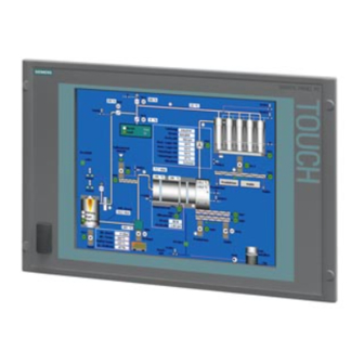 Siemens simatic PC 577 Operating Instructions Manual