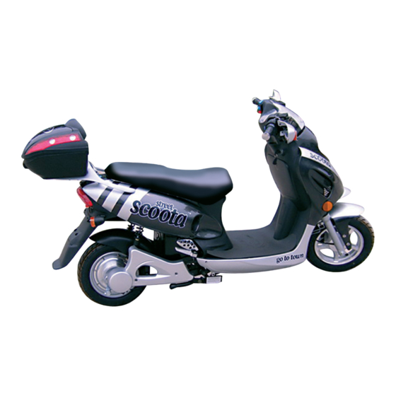 EGO Street Scoota Go To Town Owner's Manual