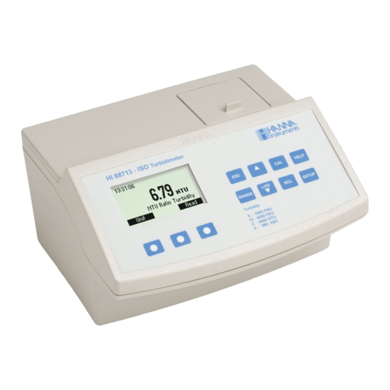 Hanna Instruments HI 88713 Instruction Manual