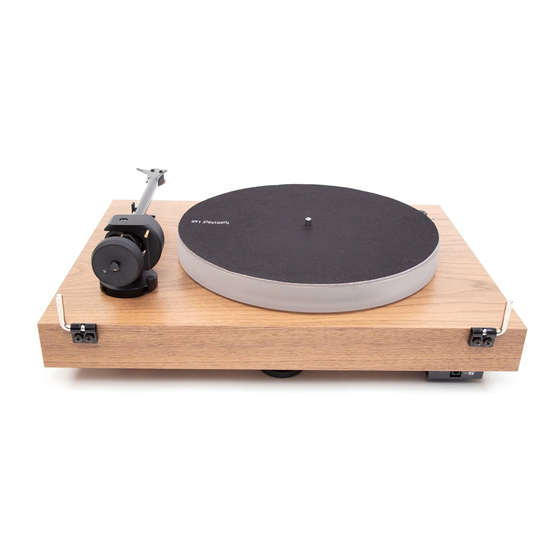 Pro-Ject Audio Systems X2 Instructions For Use Manual