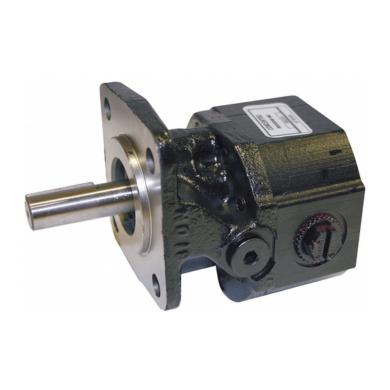 Concentric 4F649 Operating Instructions & Parts Manual