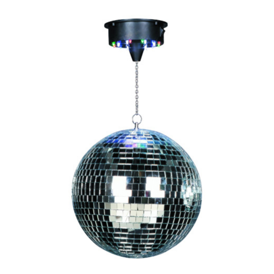 Ibiza DISCO1-20 Instruction Manual