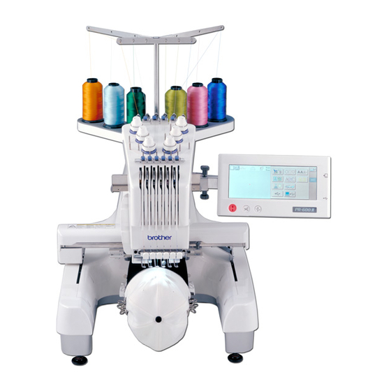 Brother PR-600II Quick Reference Manual