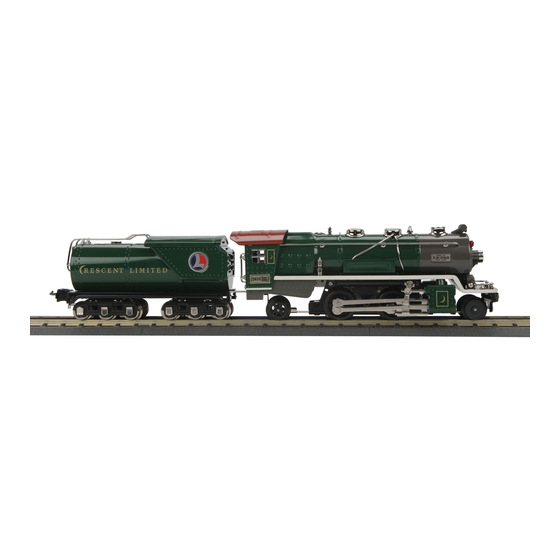 MTHTrains 263E STEAM ENGINE CONTEMPORARY VERSION Operating Instructions Manual